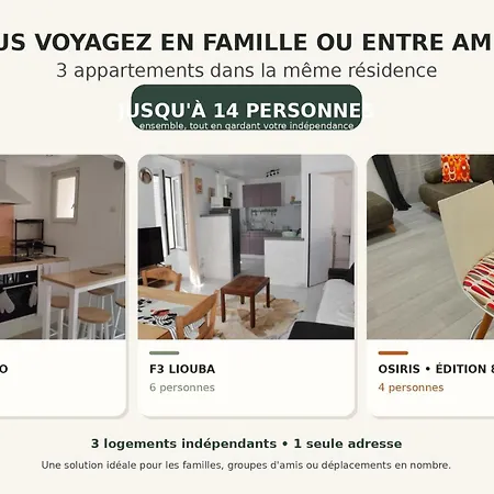 Apartment Le Bangorcoo'n F3 Liouba *